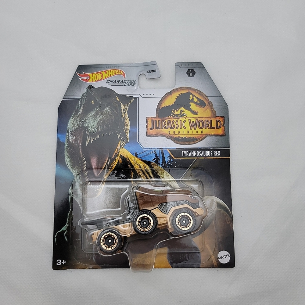 Hot Wheels Jurassic World Dominion Character Cars Tyrannosaurus Rex